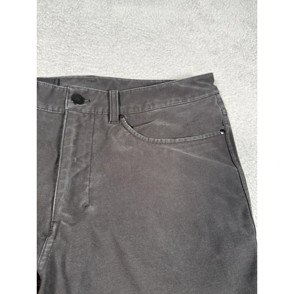 Lululemon ABC Classic Fit Pants Mens 32x29 Black  Performance Adult Chino‎ Pants